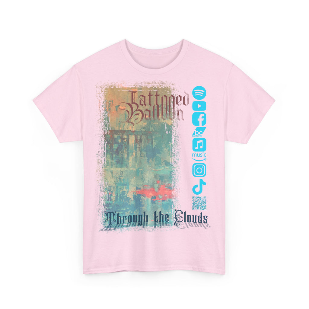 "Through The Clouds" Album Tee by Tattooed Balloon, Festival Apparel