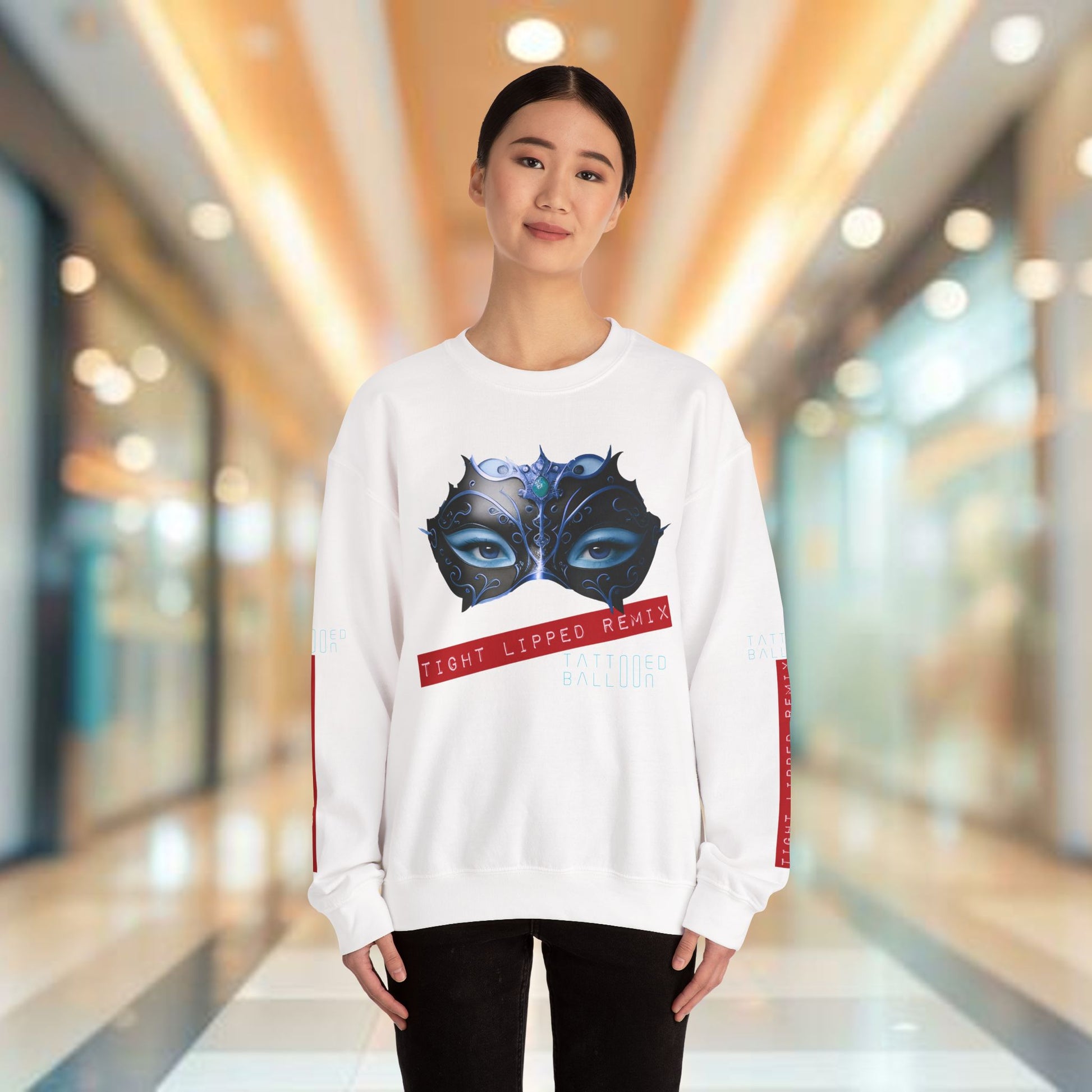 Judith Darling now here as a Mystical Graphic Crewneck Sweatshirt, Unique Unisex Pullover, Streetwear Fashion, Gift for Art Lovers, Statement Piece, Cozy Everyday Wear