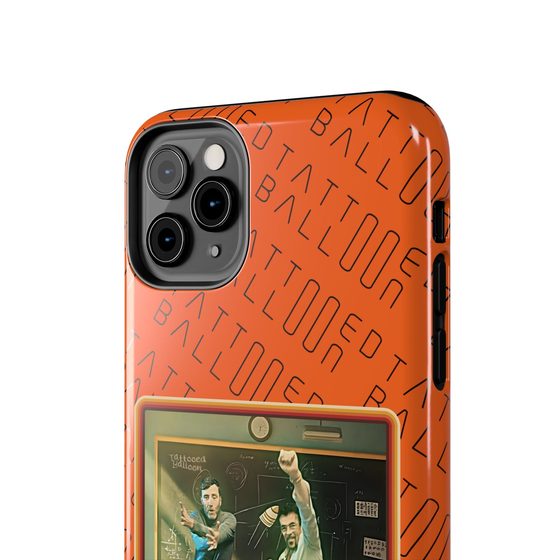 Hypersonic By Tattooed Balloon Now in the Palm of you hand!, Unique Phone Cover Orange