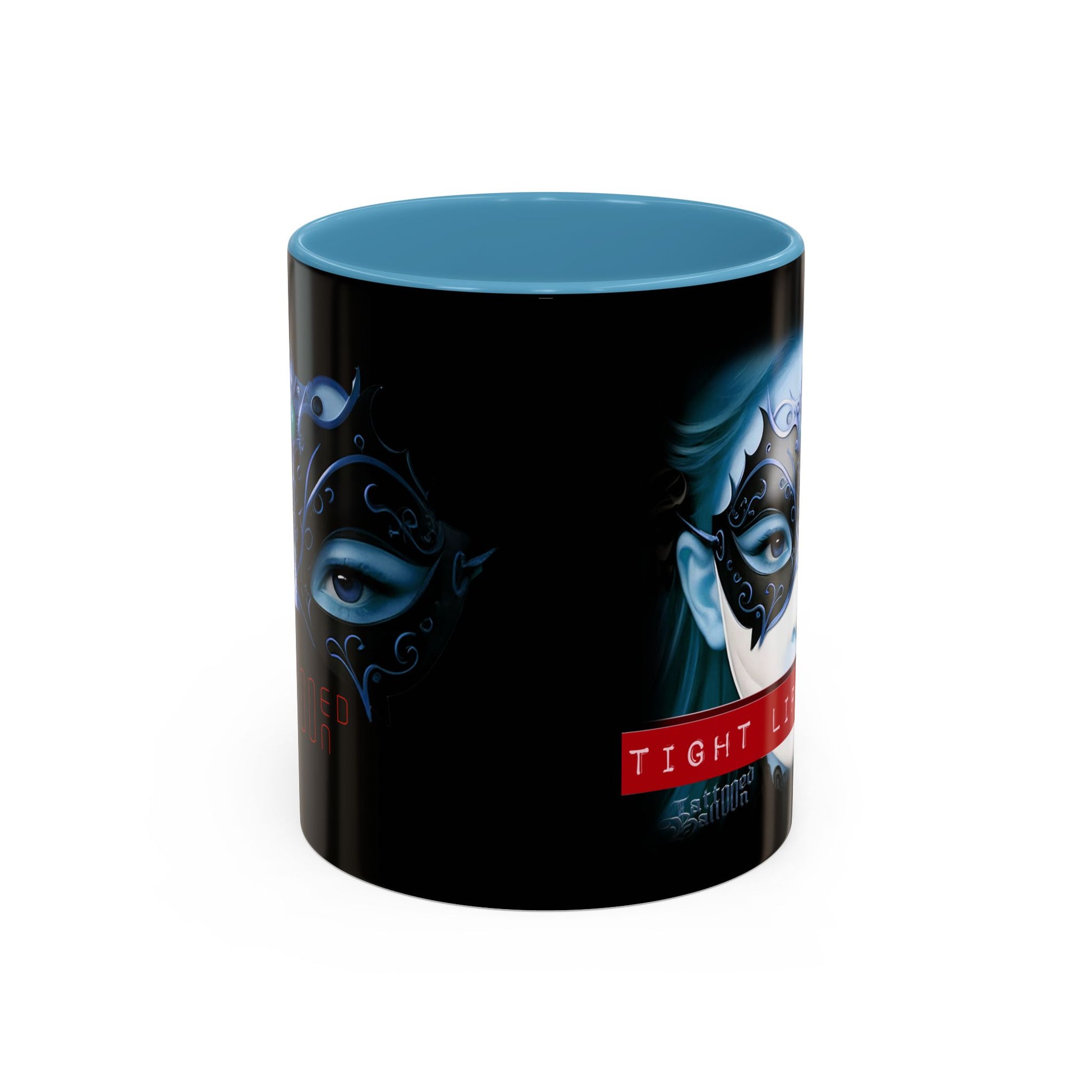 "Judith Darling" Mystical Masquerade Coffee Mug from Tattooed Balloon