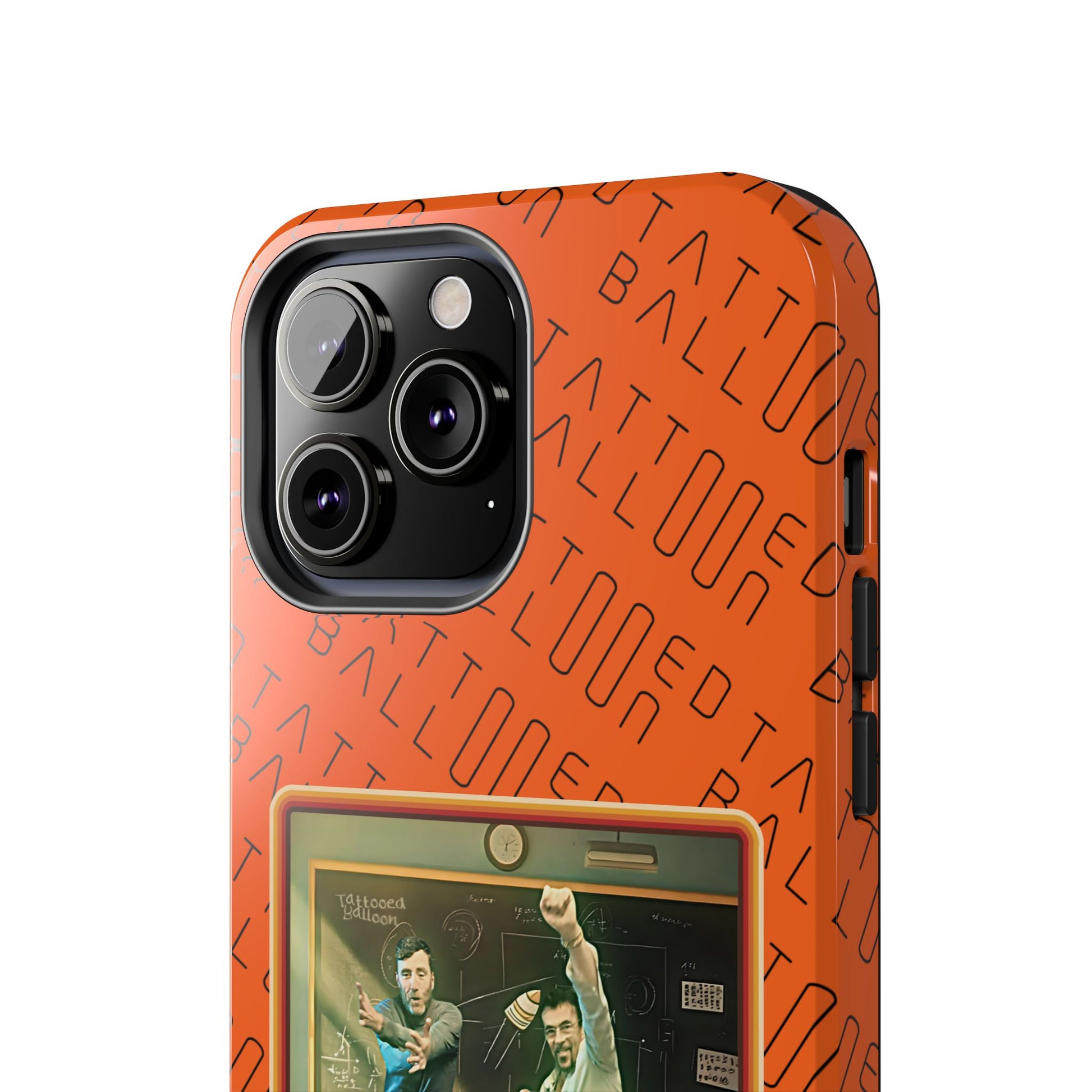 Hypersonic By Tattooed Balloon Now in the Palm of you hand!, Unique Phone Cover Orange