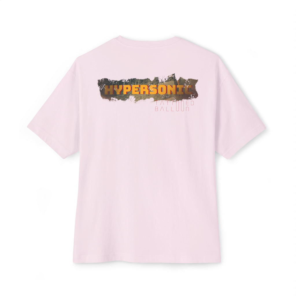 "Hypersonic" from Tattooed Balloons album "Fun For All Ages"  Unisex Oversized Boxy Tee