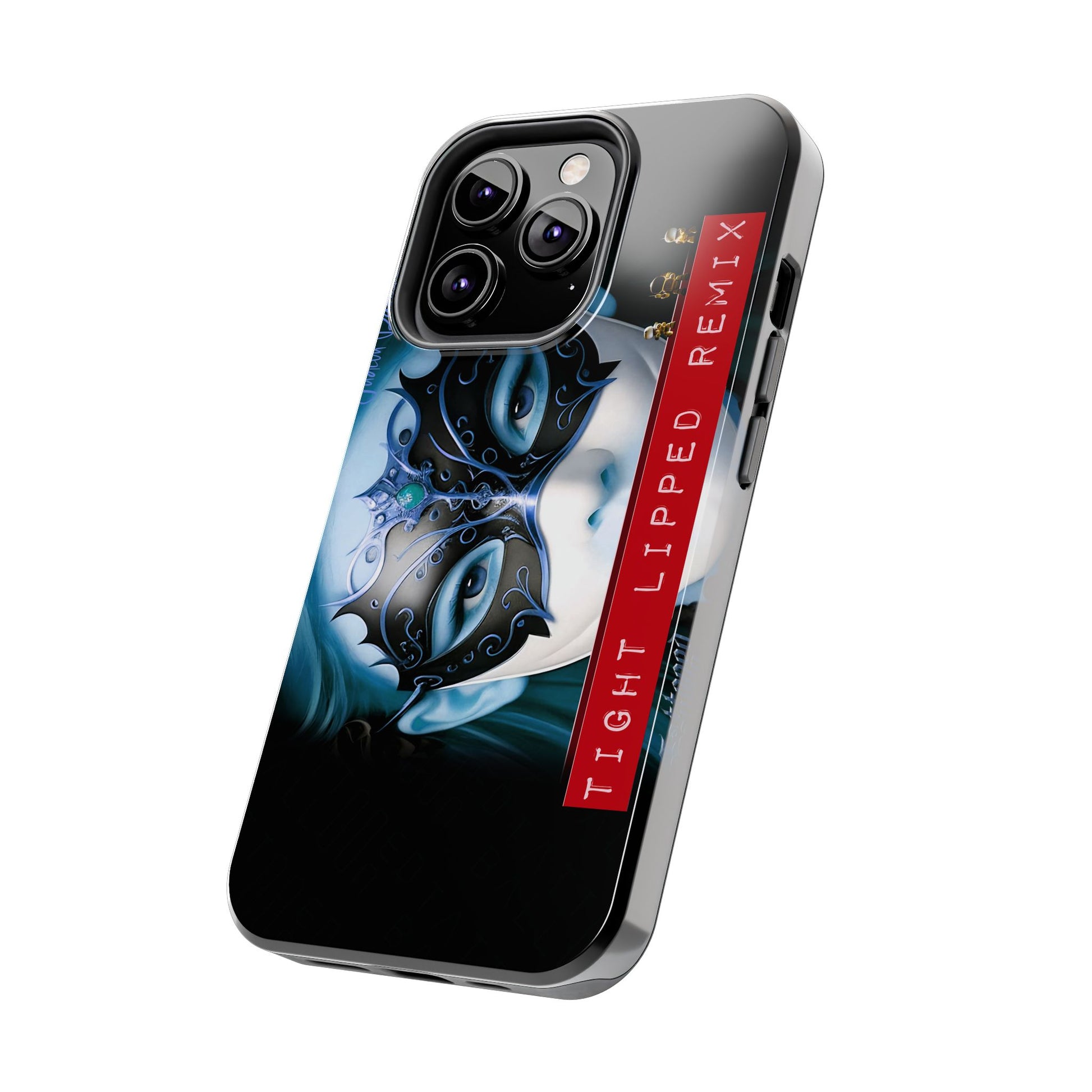 "Judith Darling" By Tattooed Balloon Now in the Palm of you hand!, Unique Phone Cover (Black)