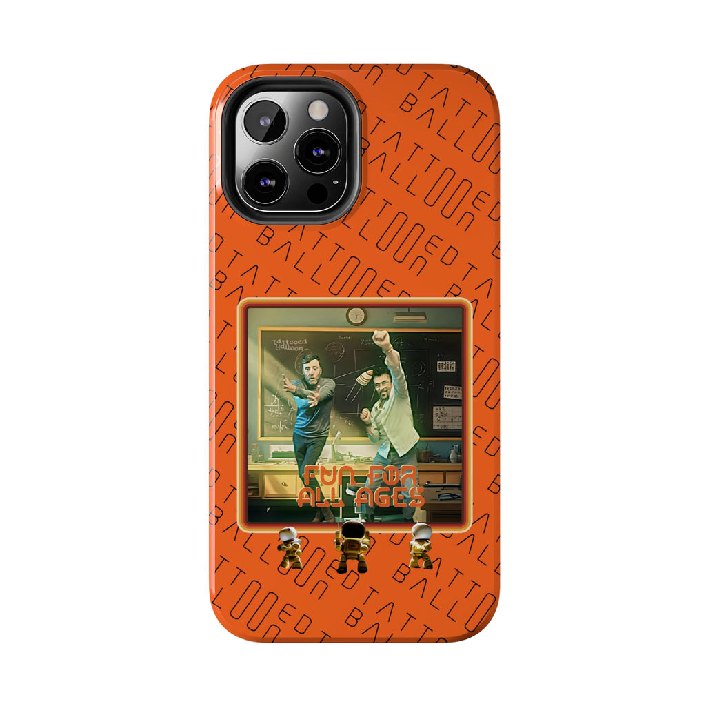Hypersonic By Tattooed Balloon Now in the Palm of you hand!, Unique Phone Cover Orange