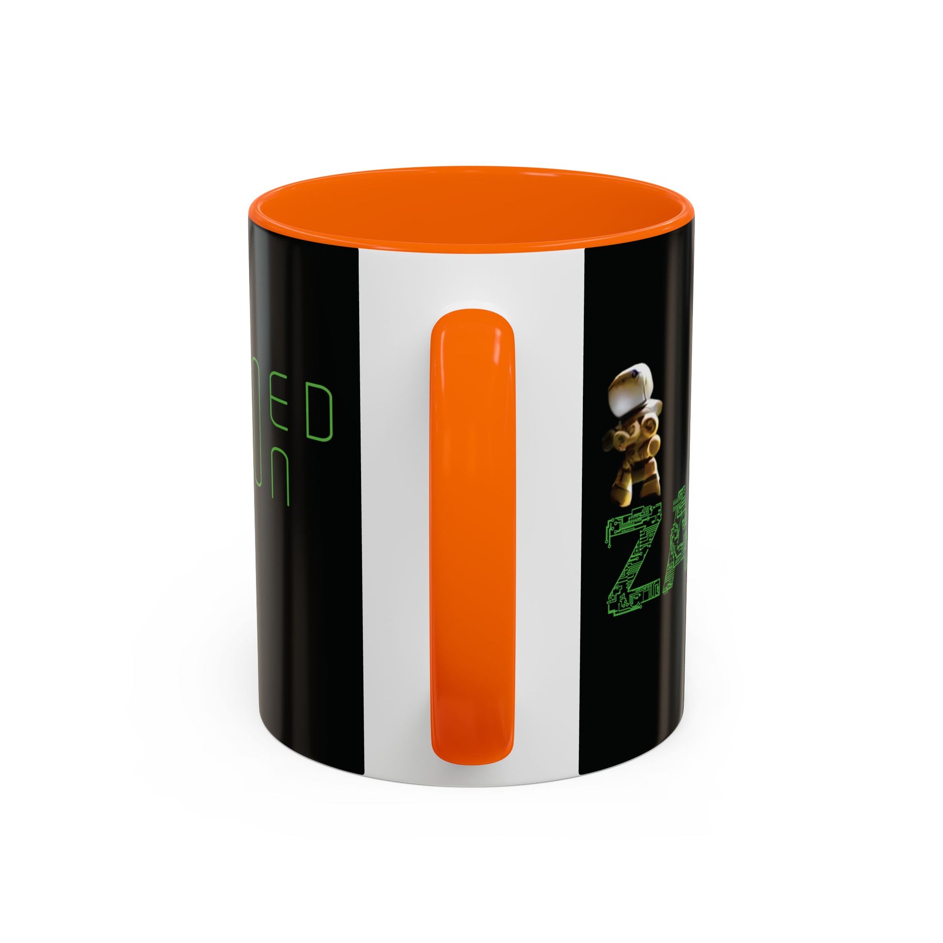 "Zapper" by Tattooed Balloon,  Accent Coffee Mug for TB Lovers