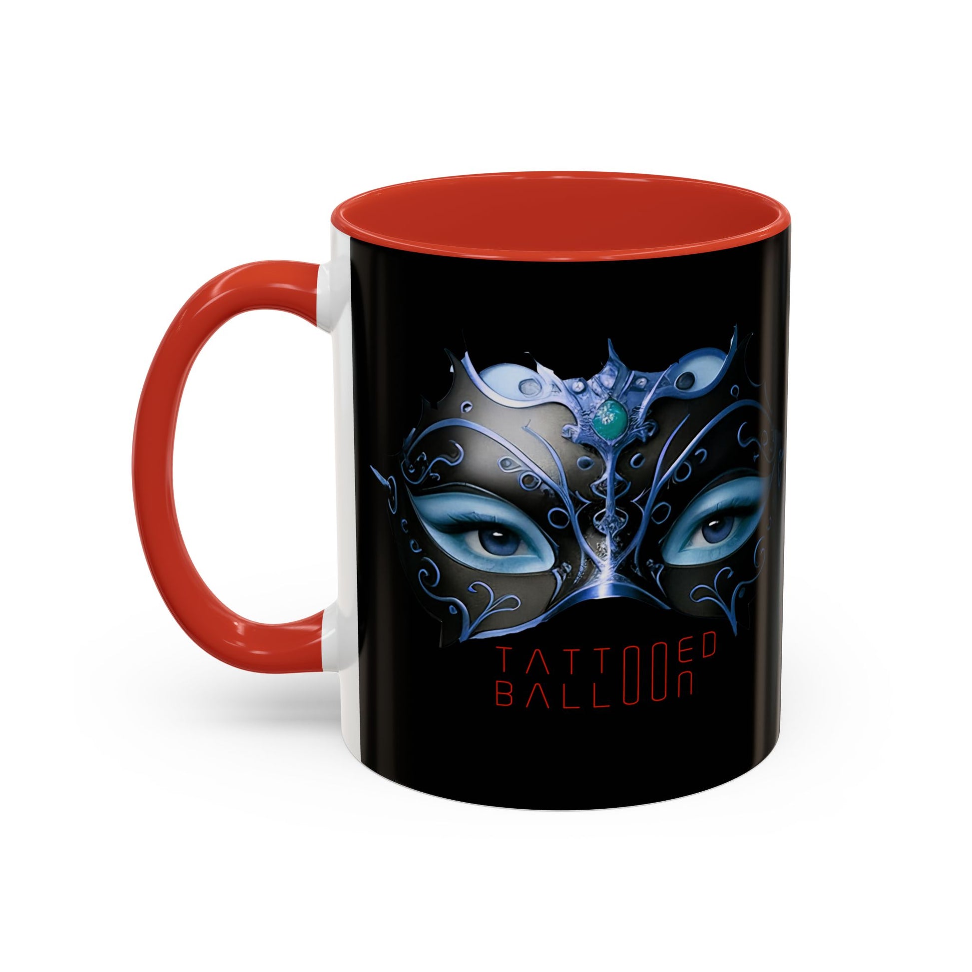"Judith Darling" Mystical Masquerade Coffee Mug from Tattooed Balloon