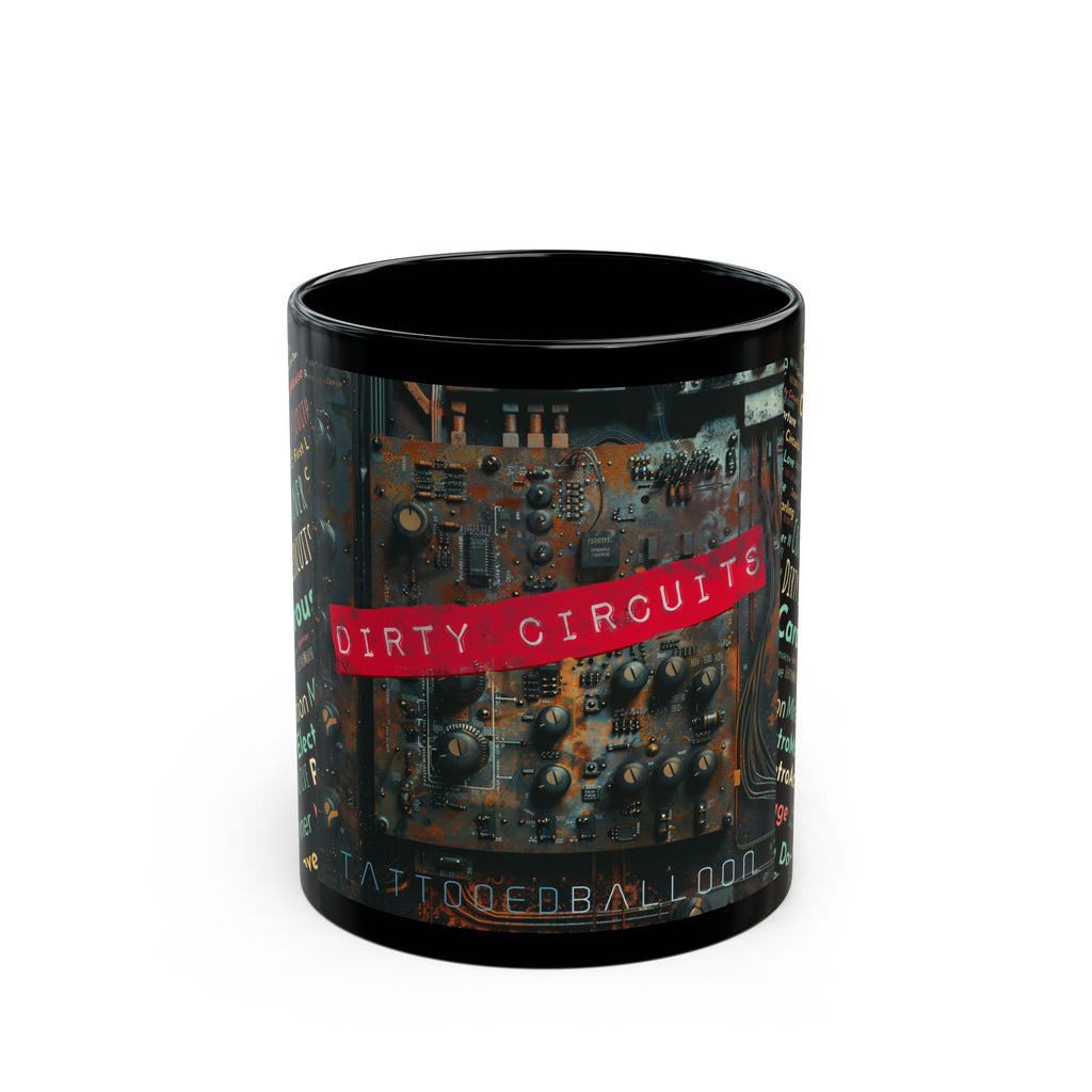 Remix Album, Dirty Circuits Unique Gift for TB Lovers,  Retro Coffee Cup
