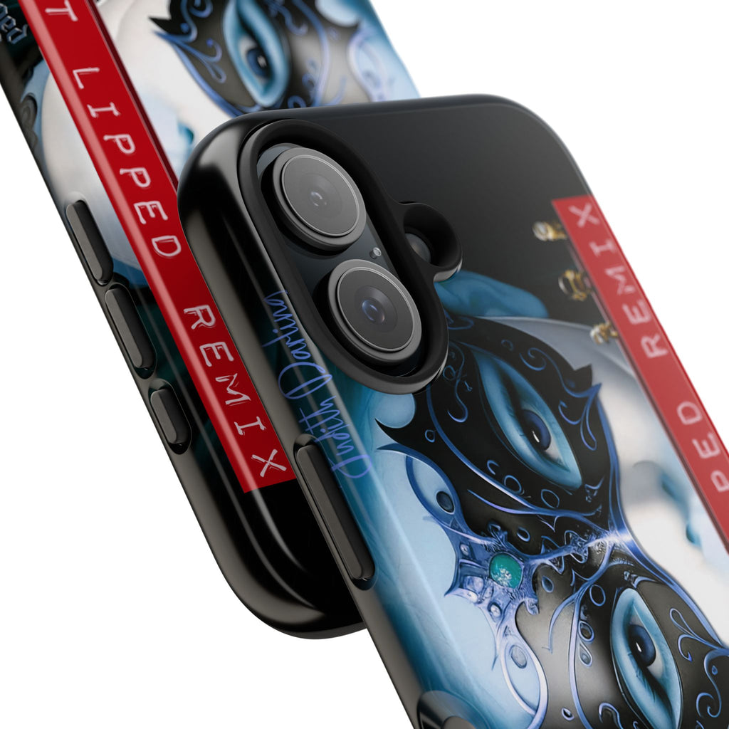 "Judith Darling" By Tattooed Balloon Now in the Palm of you hand!, Unique Phone Cover (Black)