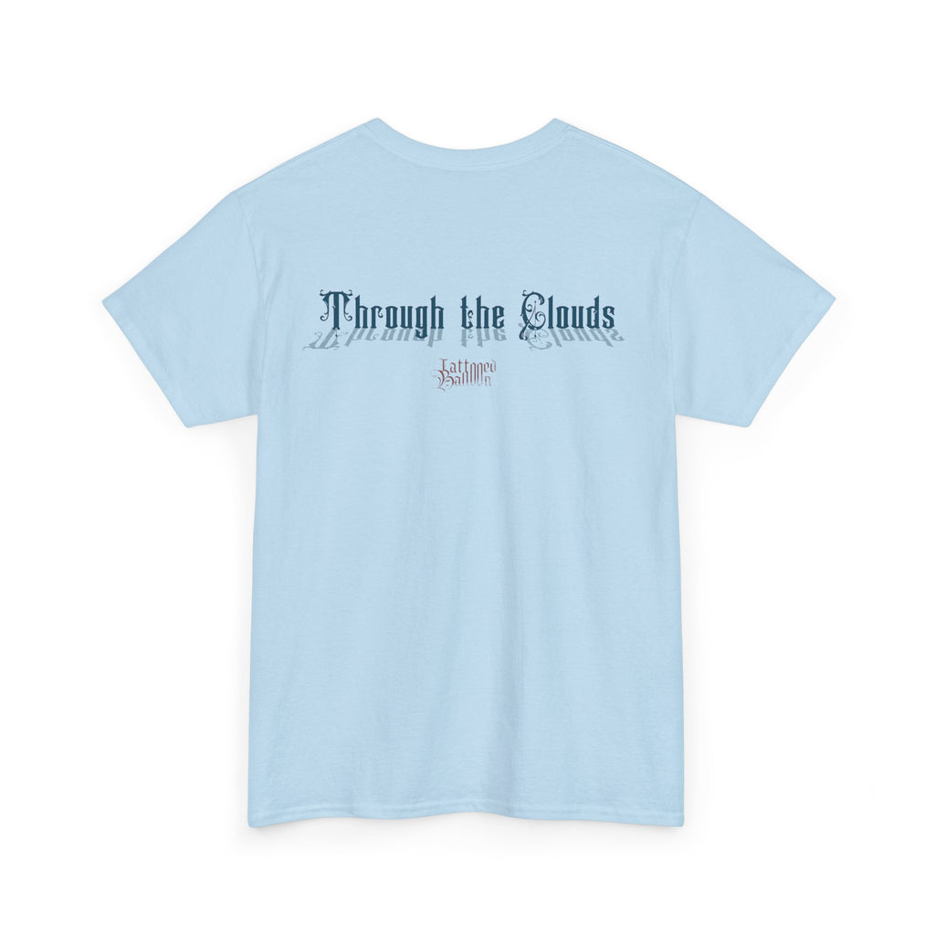 "Through The Clouds" Album Tee by Tattooed Balloon, Festival Apparel