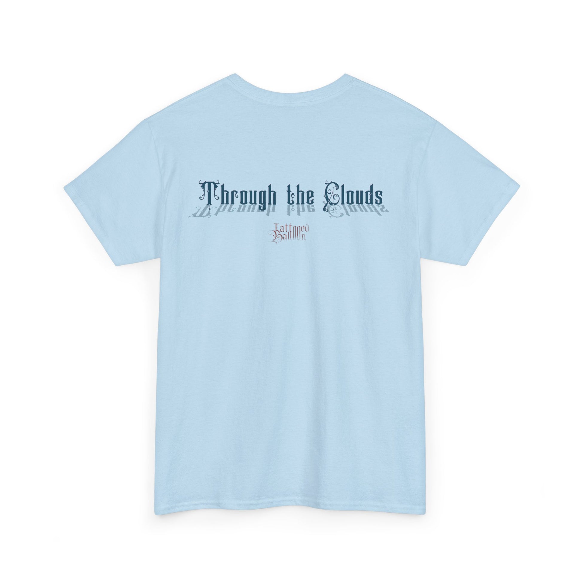 "Through The Clouds" Album Tee by Tattooed Balloon, Festival Apparel