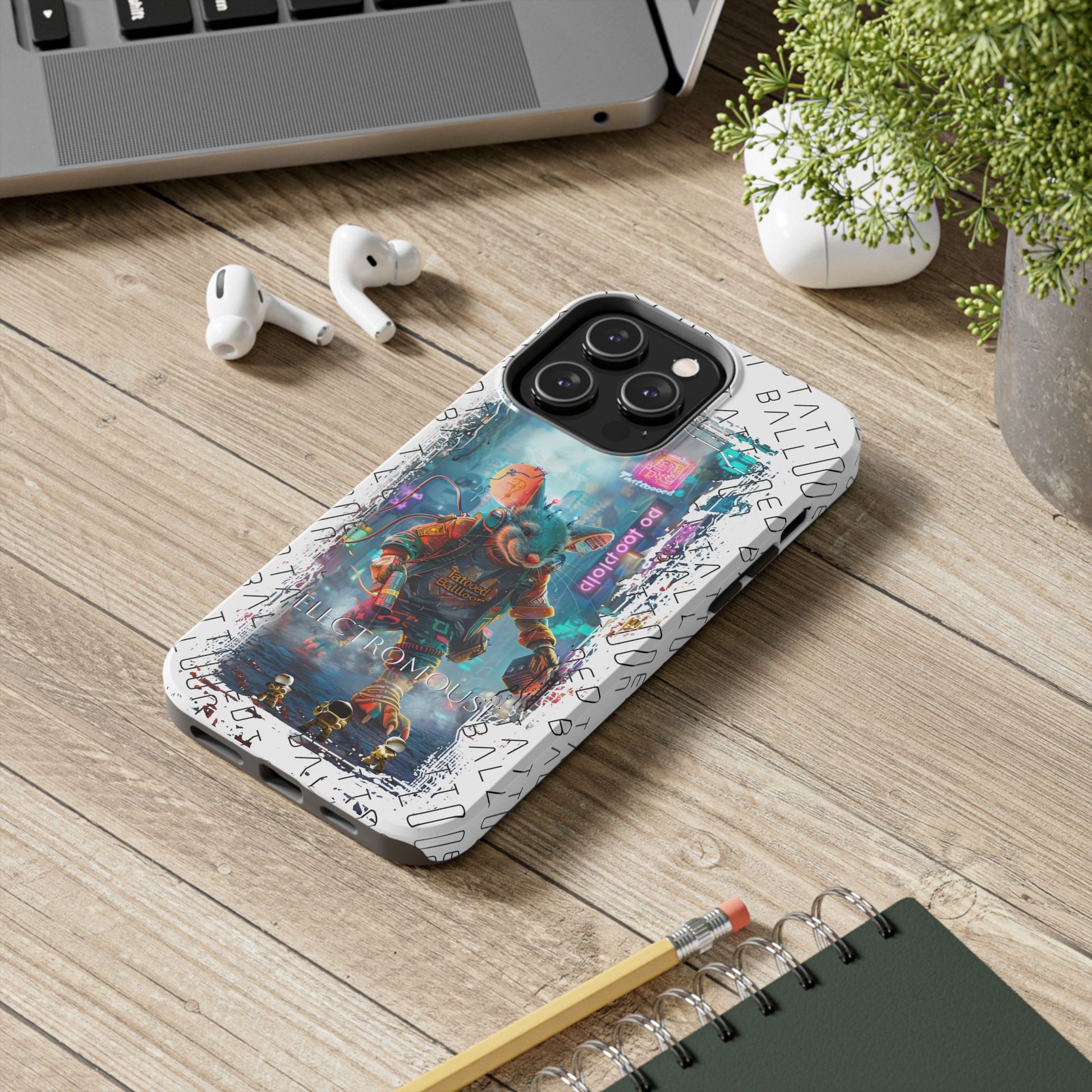 ElectroMouse By Tattooed Balloon Now in the Palm of you hand! (White Version)