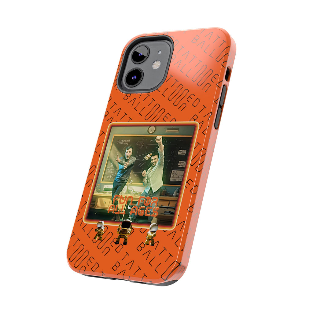 Hypersonic By Tattooed Balloon Now in the Palm of you hand!, Unique Phone Cover Orange
