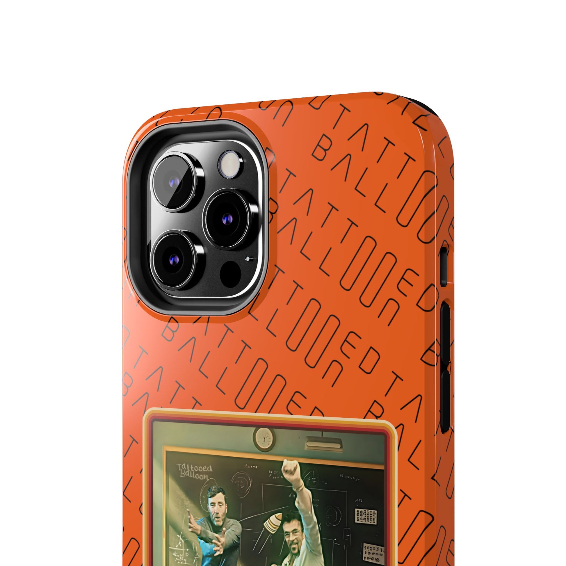 Hypersonic By Tattooed Balloon Now in the Palm of you hand!, Unique Phone Cover Orange