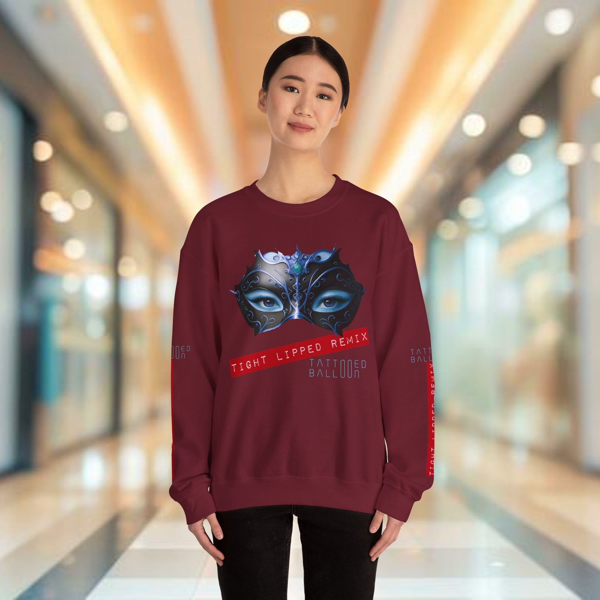 Judith Darling now here as a Mystical Graphic Crewneck Sweatshirt, Unique Unisex Pullover, Streetwear Fashion, Gift for Art Lovers, Statement Piece, Cozy Everyday Wear