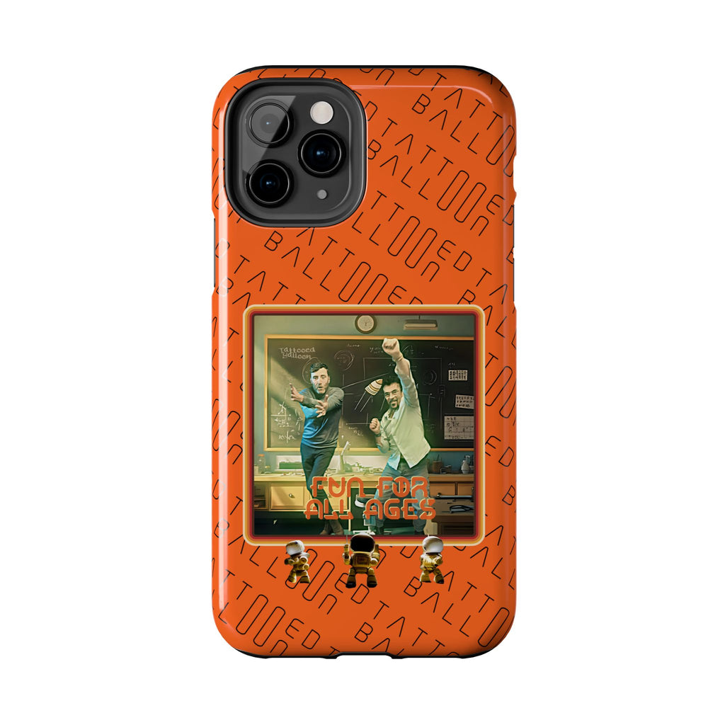 Hypersonic By Tattooed Balloon Now in the Palm of you hand!, Unique Phone Cover Orange