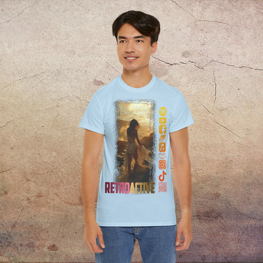 Retro-Active Tee by Tattooed Balloon, Festival Apparel