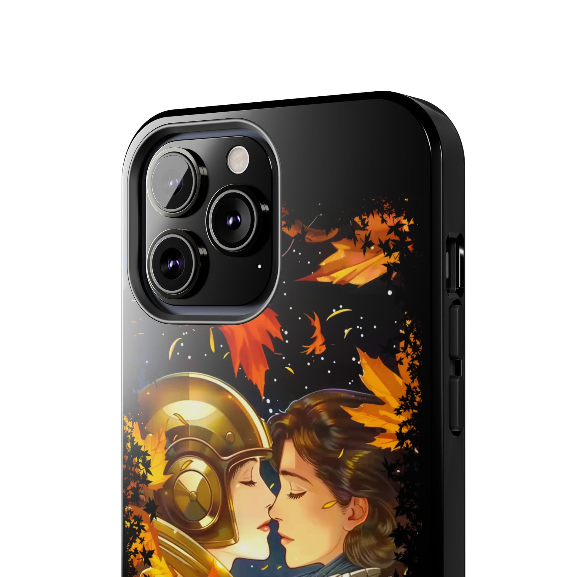 Tattooed Balloon, Unique Phone Covers, Mad Love Design, Autumn Vibes, Romantic Quotes Tough Phone Cases for Her | Fall Accessories, Couple Gifts,