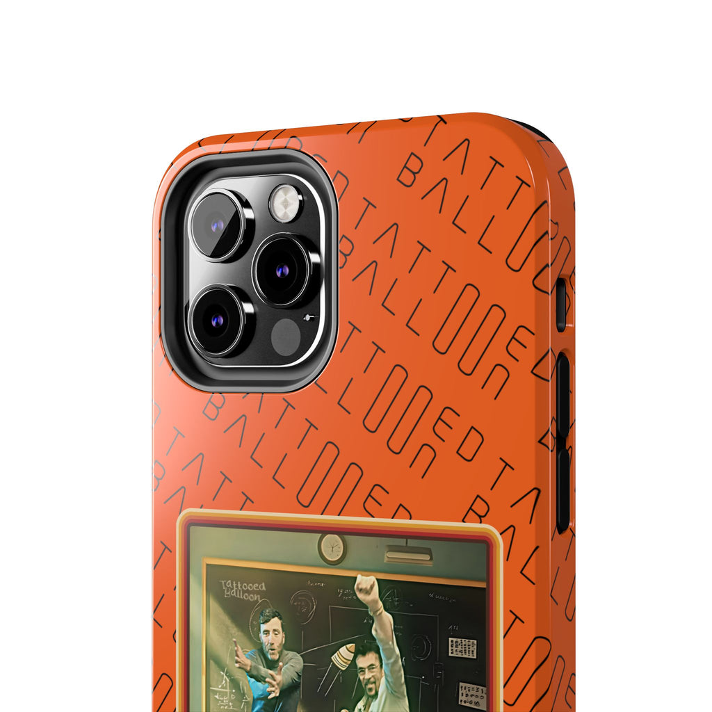 Hypersonic By Tattooed Balloon Now in the Palm of you hand!, Unique Phone Cover Orange
