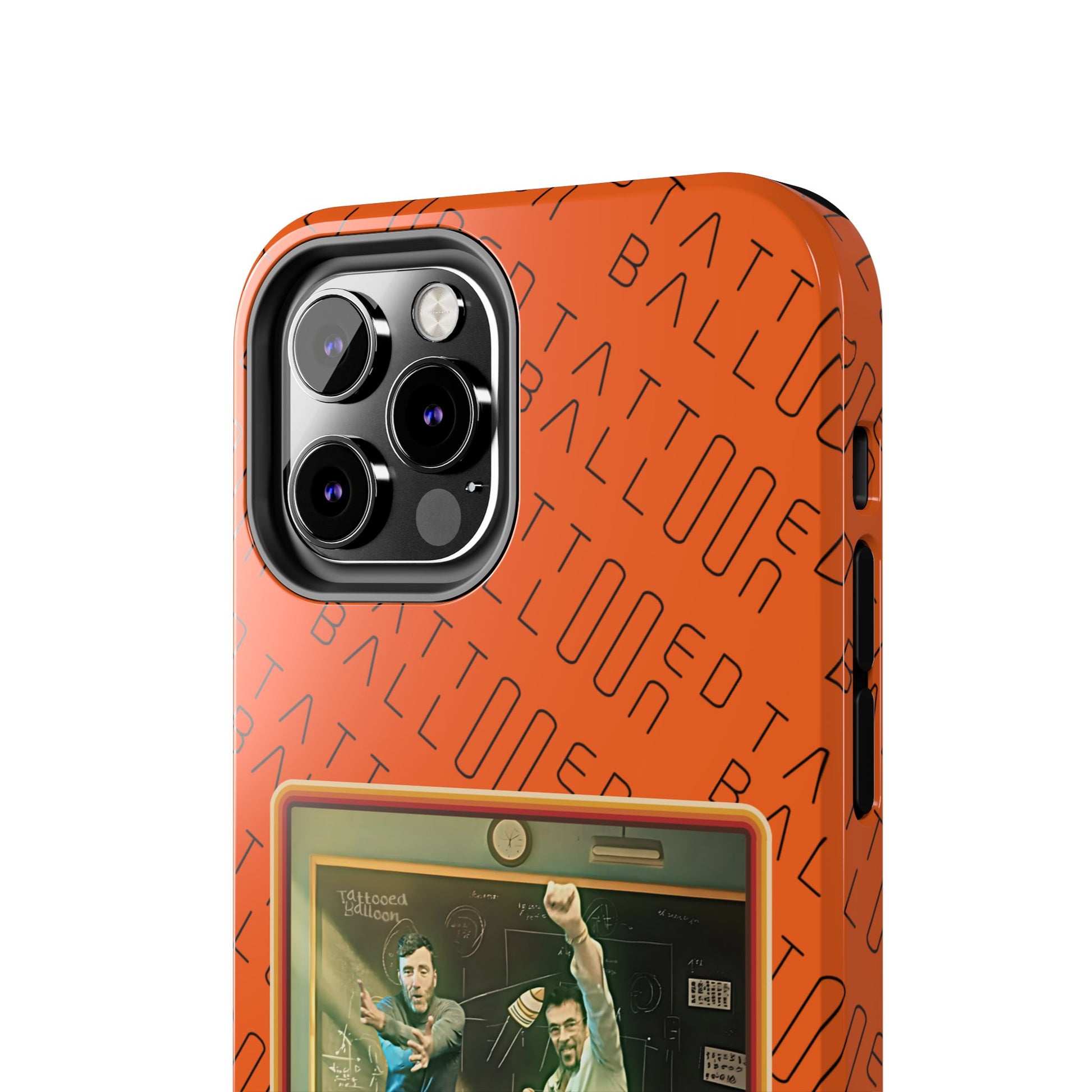 Hypersonic By Tattooed Balloon Now in the Palm of you hand!, Unique Phone Cover Orange