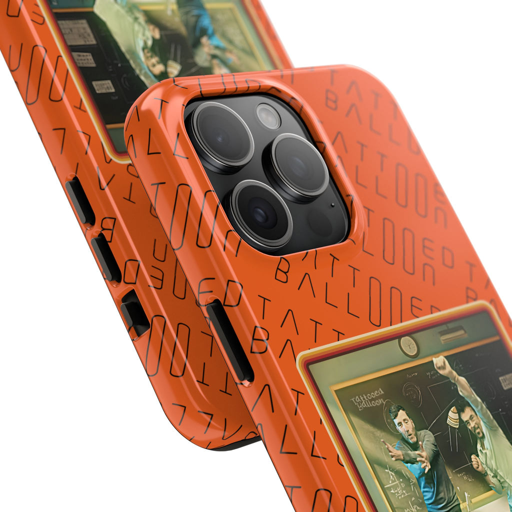 Hypersonic By Tattooed Balloon Now in the Palm of you hand!, Unique Phone Cover Orange