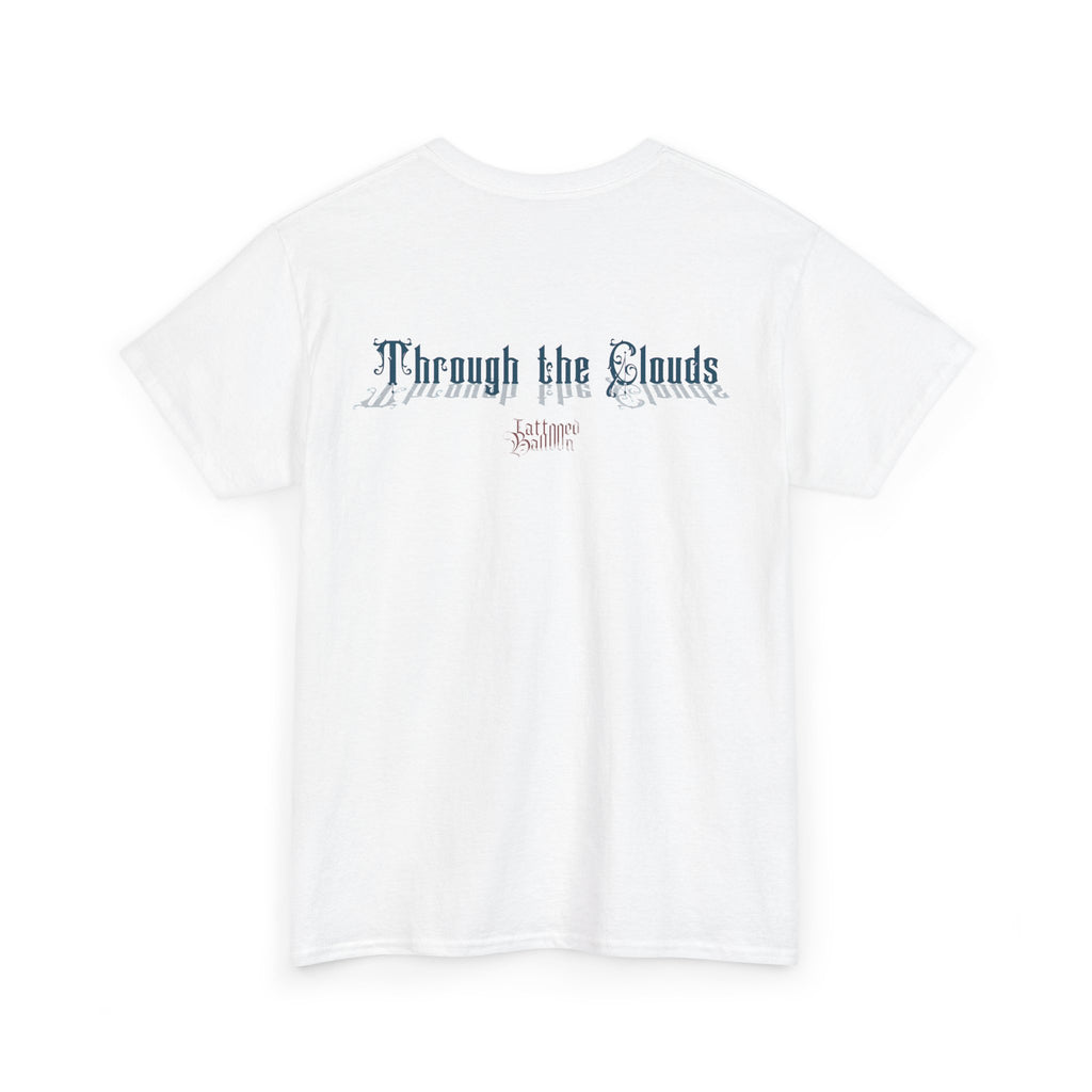 "Through The Clouds" Album Tee by Tattooed Balloon, Festival Apparel