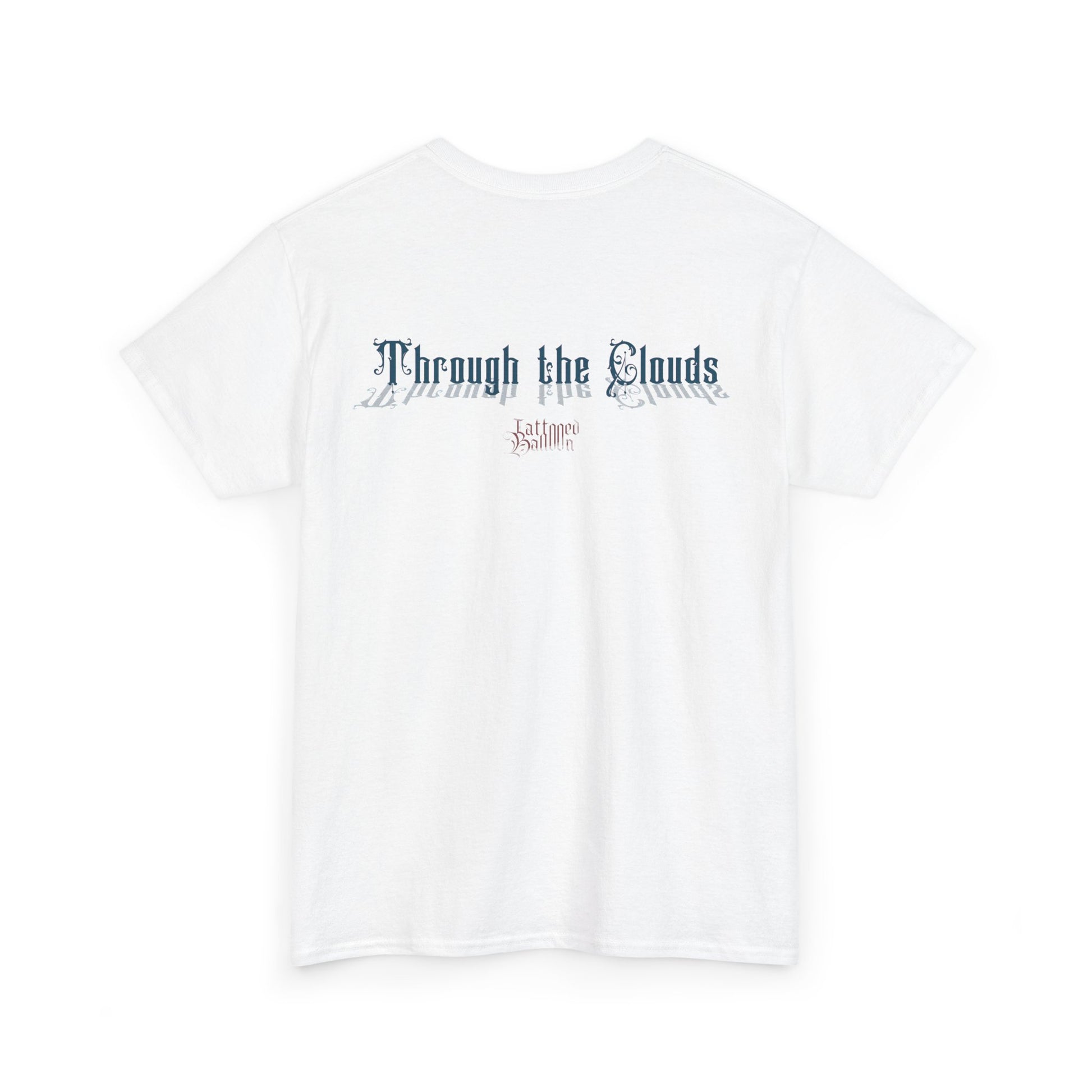 "Through The Clouds" Album Tee by Tattooed Balloon, Festival Apparel