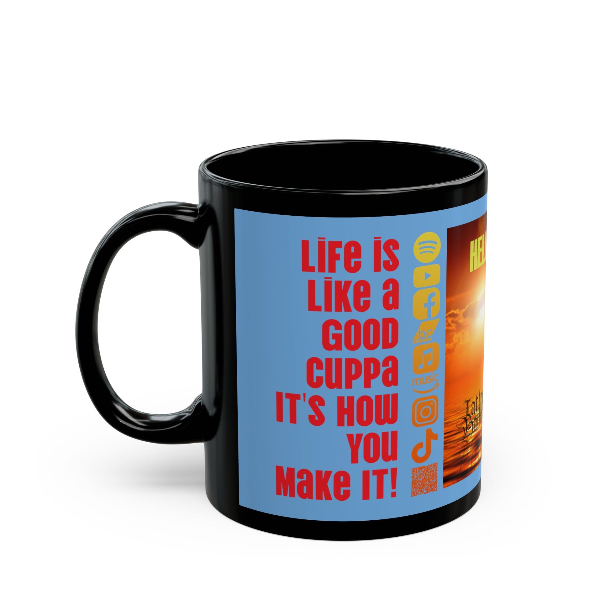 Hello Sunshine, Unique Gift for TB Lovers,  Retro Coffee Cup