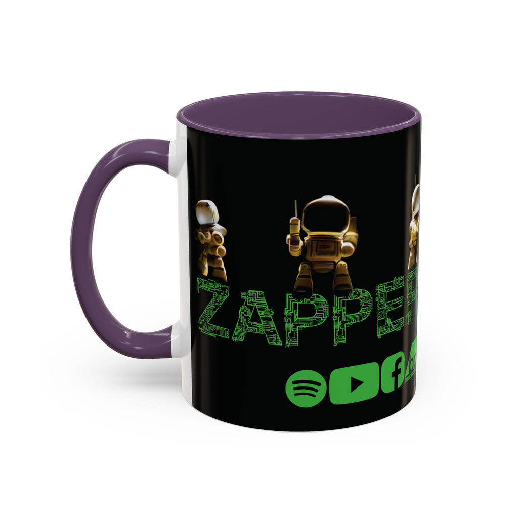 "Zapper" by Tattooed Balloon,  Accent Coffee Mug for TB Lovers