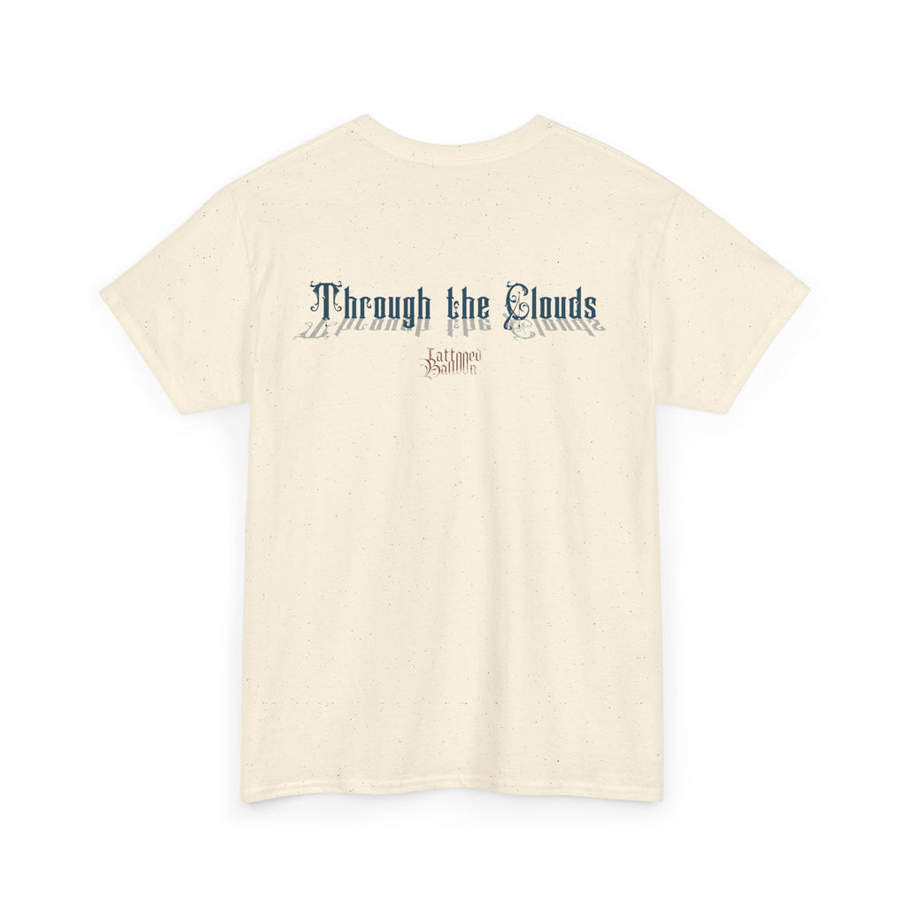 "Through The Clouds" Album Tee by Tattooed Balloon, Festival Apparel