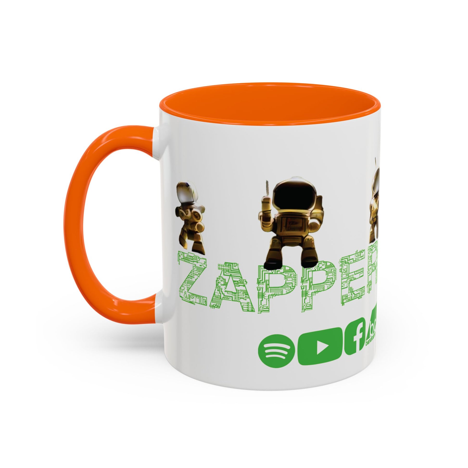 "Zapper" by Tattooed Balloon, Accent Coffee Mug for TB Lovers.