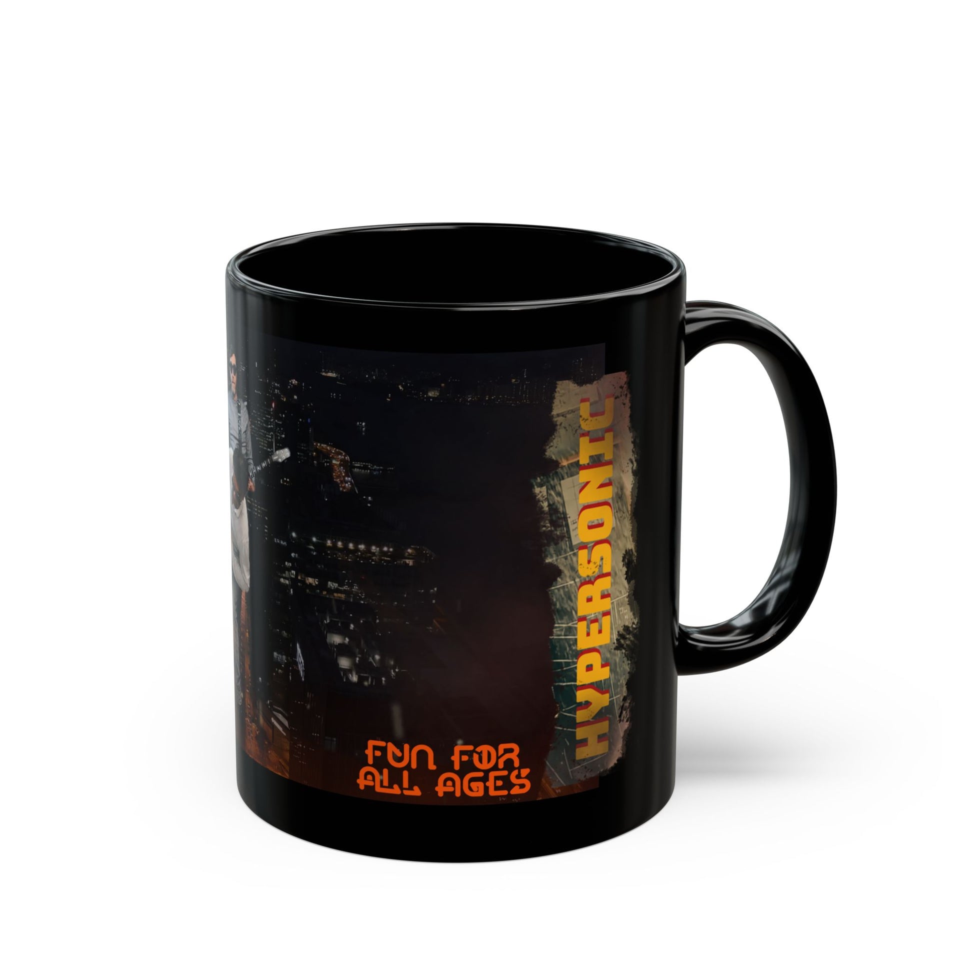 "Fun for All Ages", Hypersonic, Unique Gift for TB Lovers,  Retro Coffee Cup