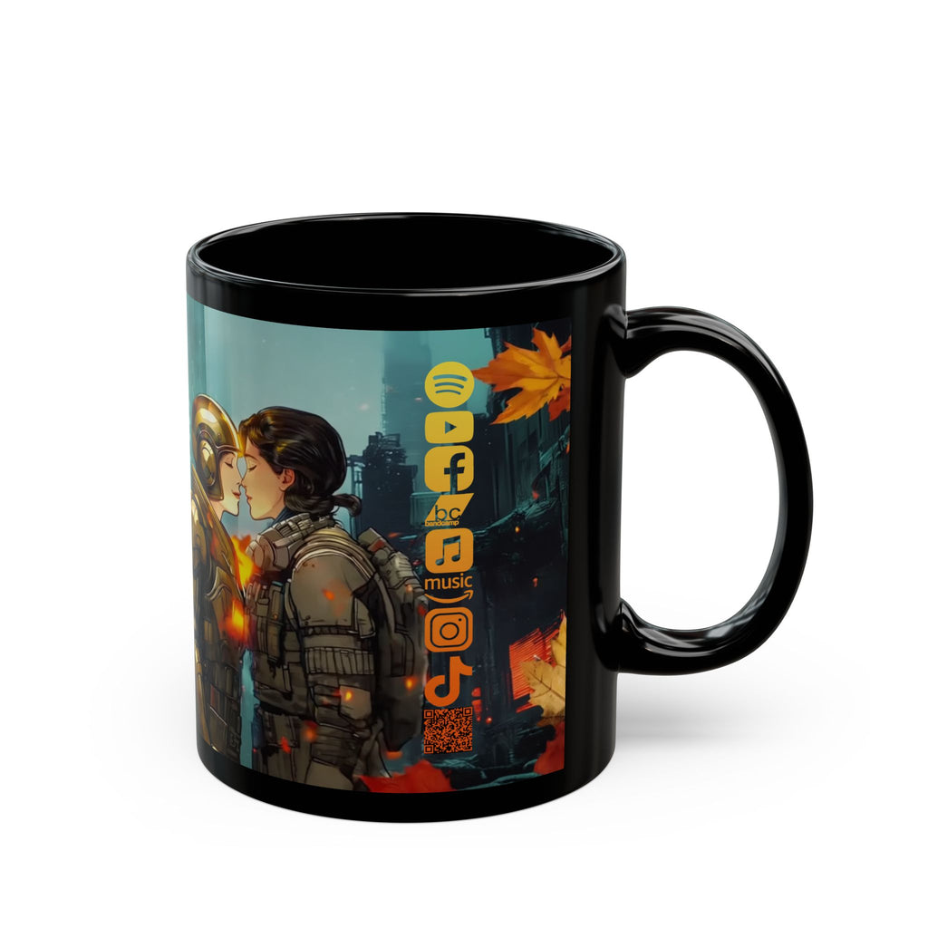Echoes Of The Neon Mist Unique Gift for TB Lovers,  Retro Cup