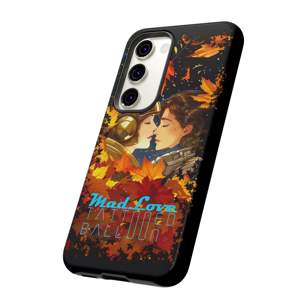 "Mad Love" Phone Case, Fall Themed Phone Accessory, Cute Couple Protector, Seasonal Tech Accessories, Gift for Him or Her