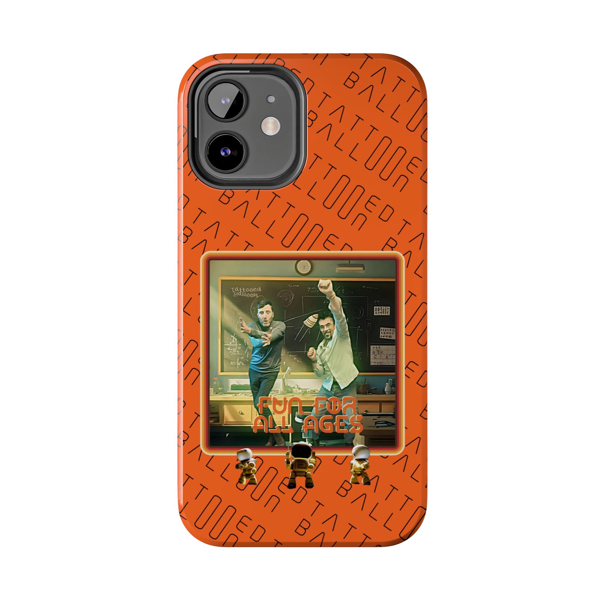 Hypersonic By Tattooed Balloon Now in the Palm of you hand!, Unique Phone Cover Orange