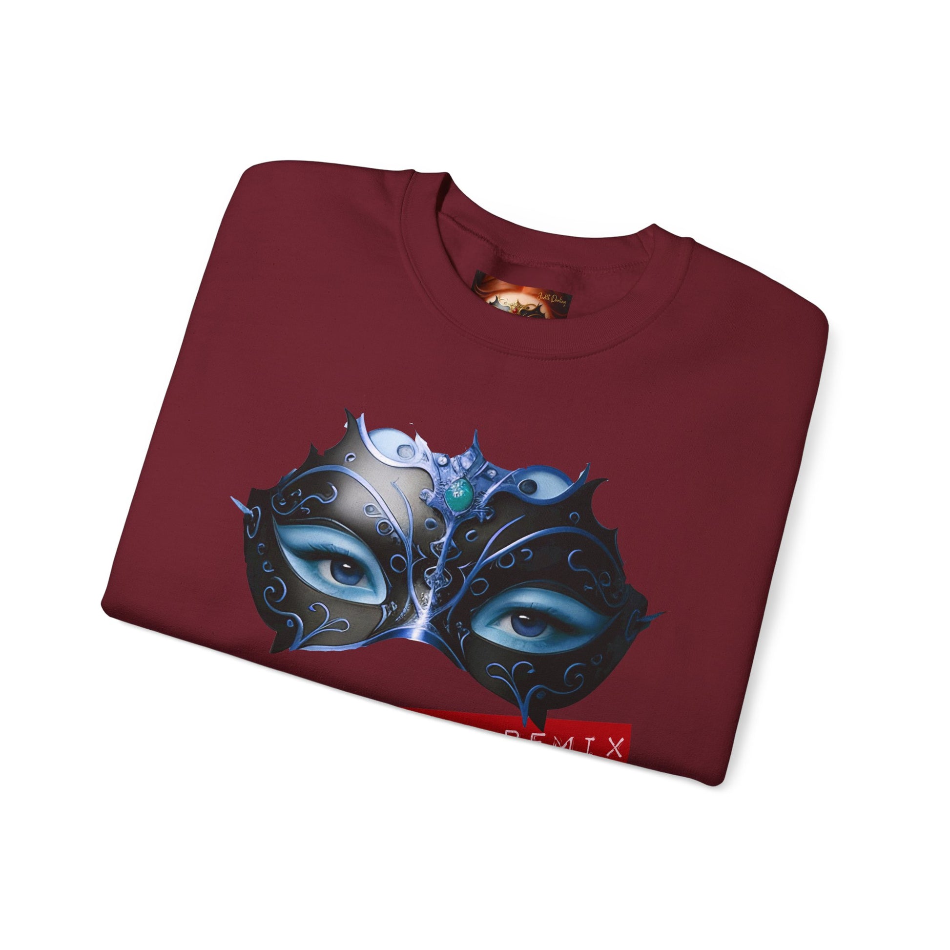 Judith Darling now here as a Mystical Graphic Crewneck Sweatshirt, Unique Unisex Pullover, Streetwear Fashion, Gift for Art Lovers, Statement Piece, Cozy Everyday Wear