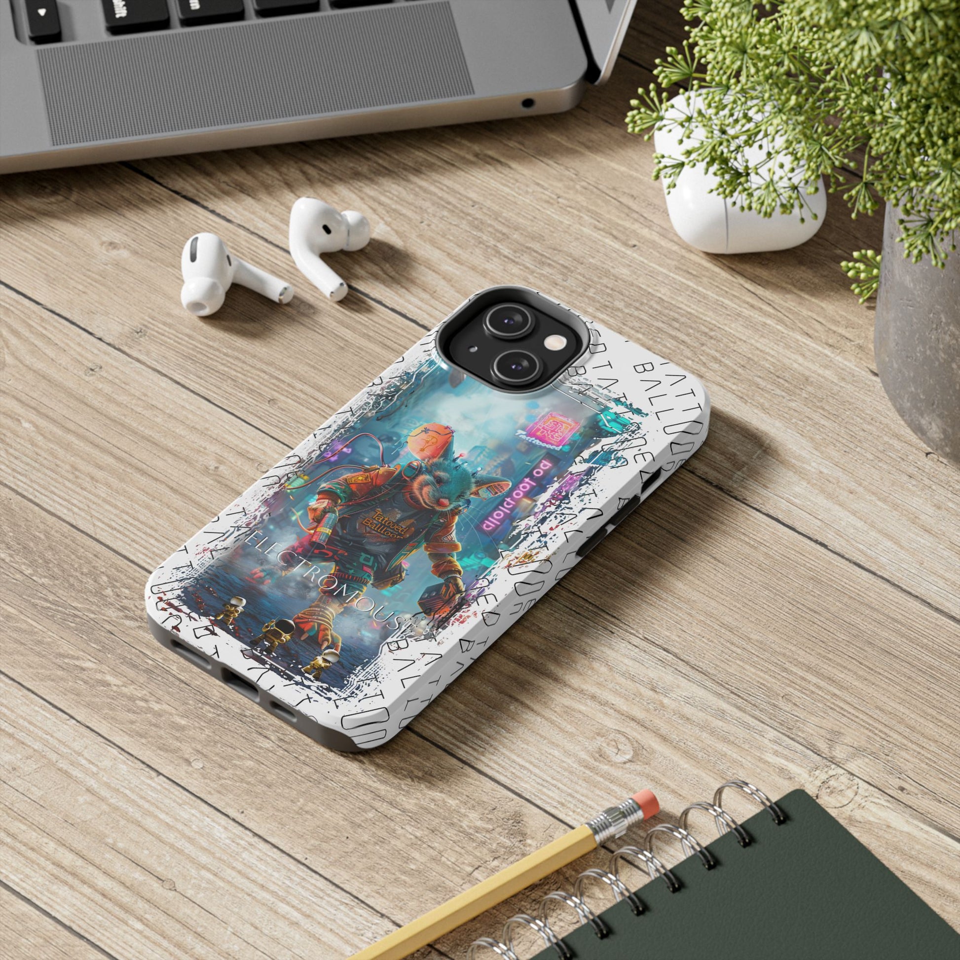 ElectroMouse By Tattooed Balloon Now in the Palm of you hand! (White Version)