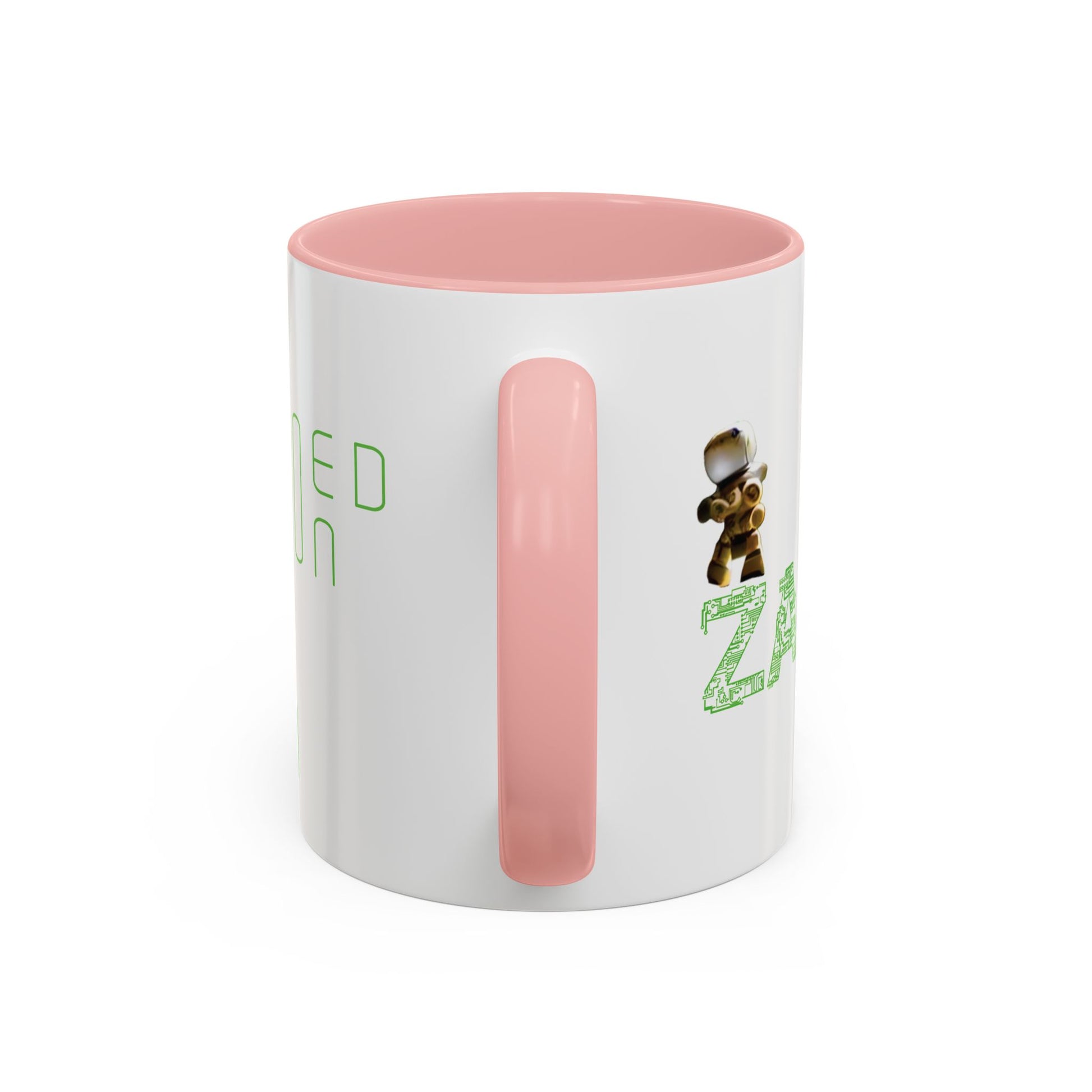 "Zapper" by Tattooed Balloon, Accent Coffee Mug for TB Lovers.