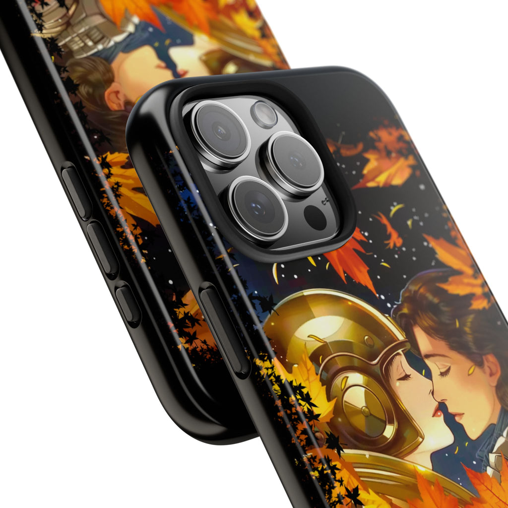 Tattooed Balloon, Unique Phone Covers, Mad Love Design, Autumn Vibes, Romantic Quotes Tough Phone Cases for Her | Fall Accessories, Couple Gifts,