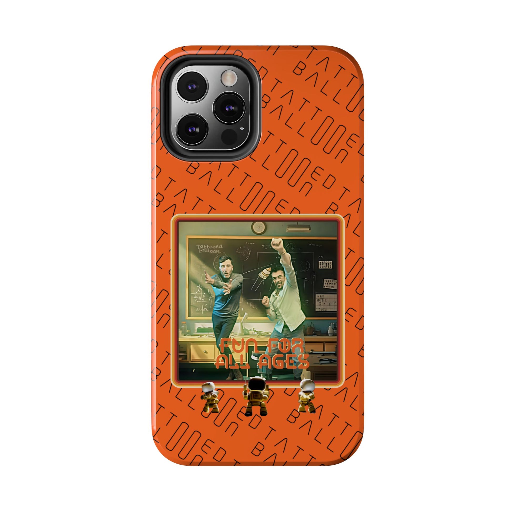 Hypersonic By Tattooed Balloon Now in the Palm of you hand!, Unique Phone Cover Orange