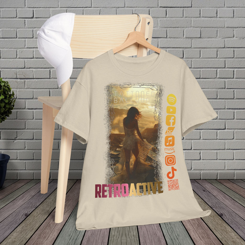 Retro-Active Tee by Tattooed Balloon, Festival Apparel