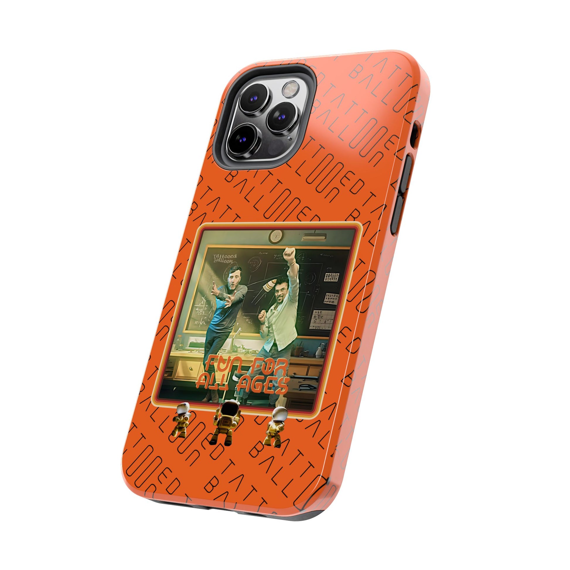 Hypersonic By Tattooed Balloon Now in the Palm of you hand!, Unique Phone Cover Orange