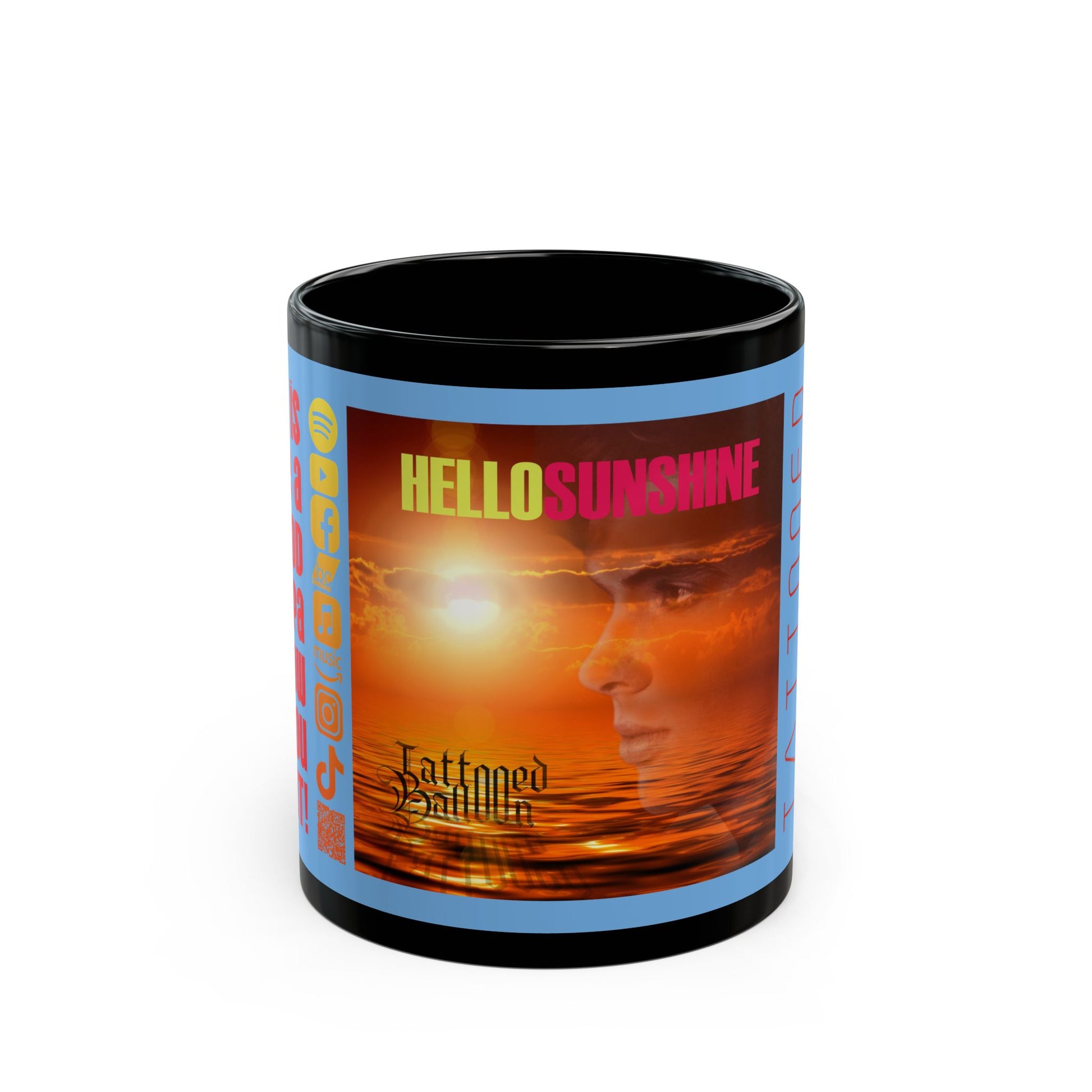 Hello Sunshine, Unique Gift for TB Lovers,  Retro Coffee Cup