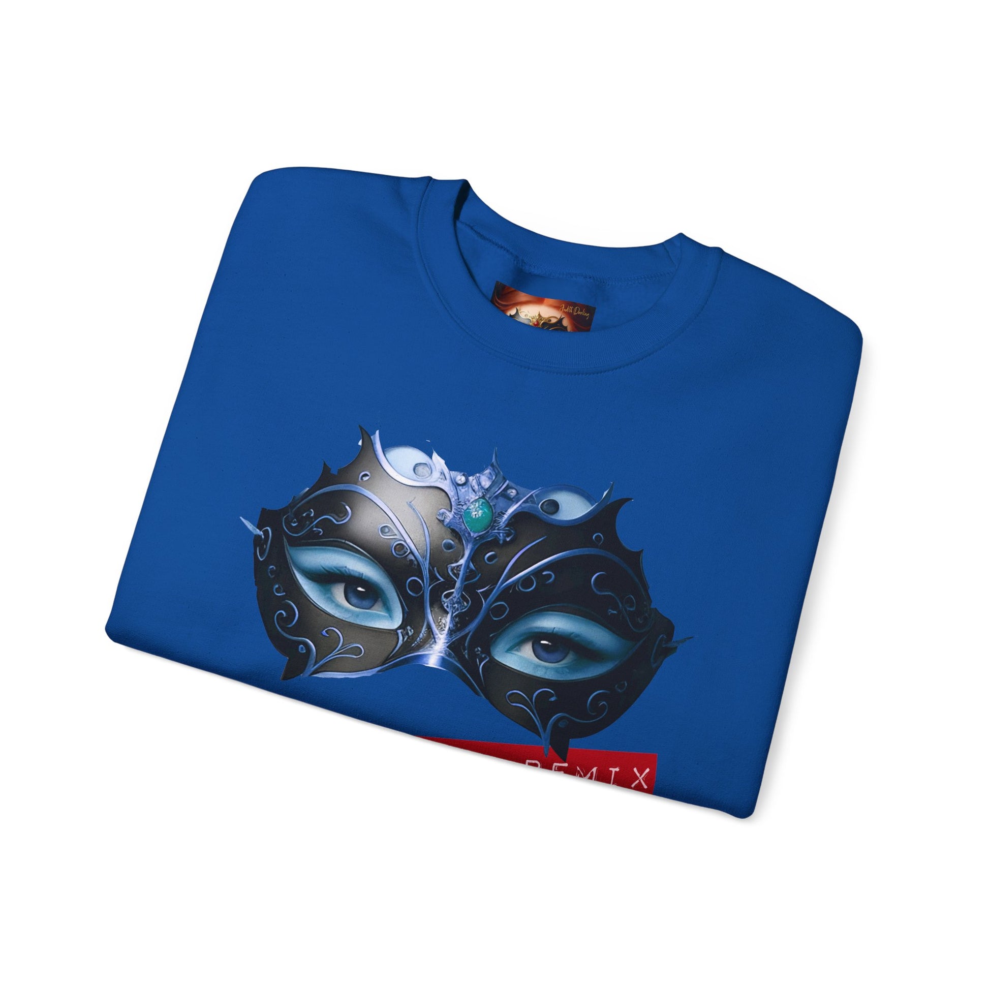 Judith Darling now here as a Mystical Graphic Crewneck Sweatshirt, Unique Unisex Pullover, Streetwear Fashion, Gift for Art Lovers, Statement Piece, Cozy Everyday Wear