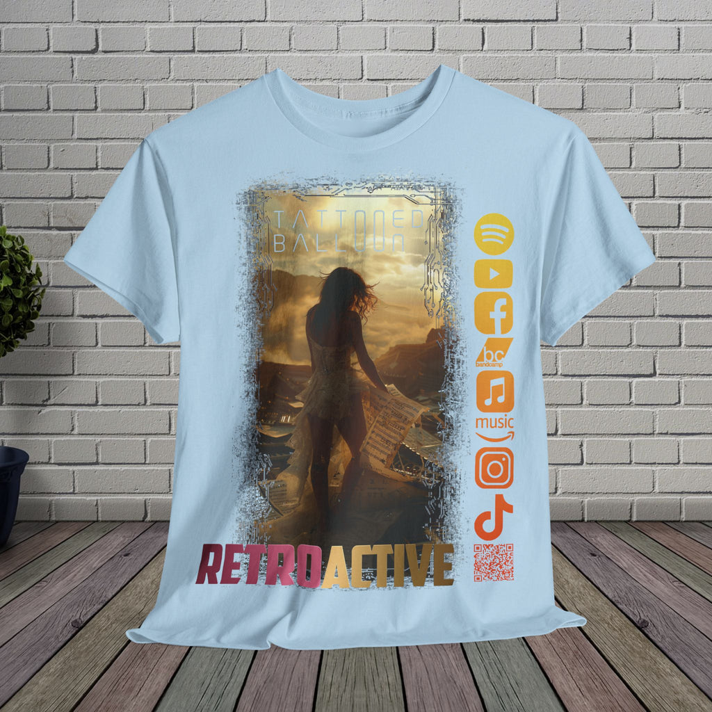 Retro-Active Tee by Tattooed Balloon, Festival Apparel