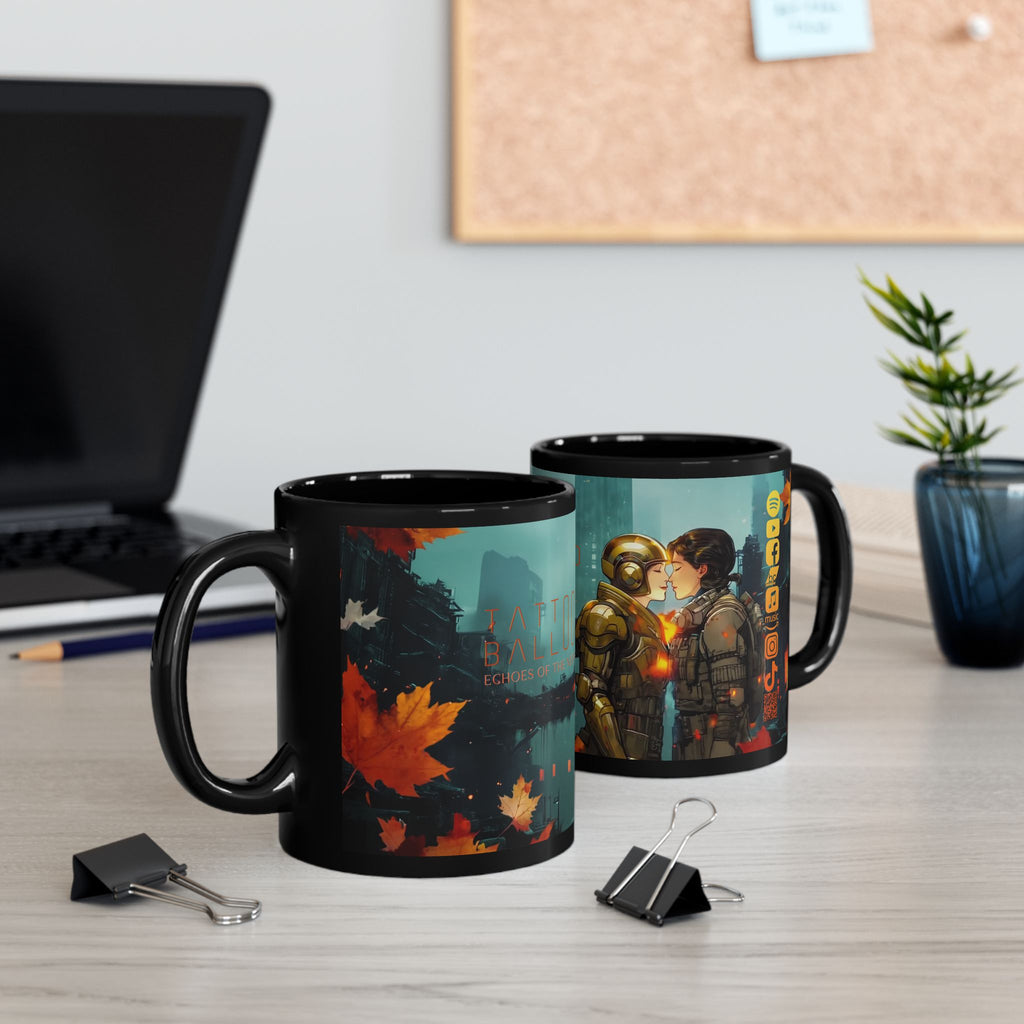 Echoes Of The Neon Mist Unique Gift for TB Lovers,  Retro Cup