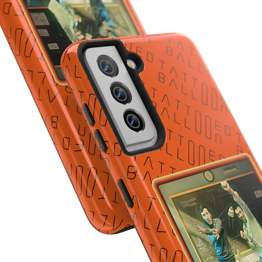 Hypersonic By Tattooed Balloon Now in the Palm of you hand!, Unique Phone Cover Orange