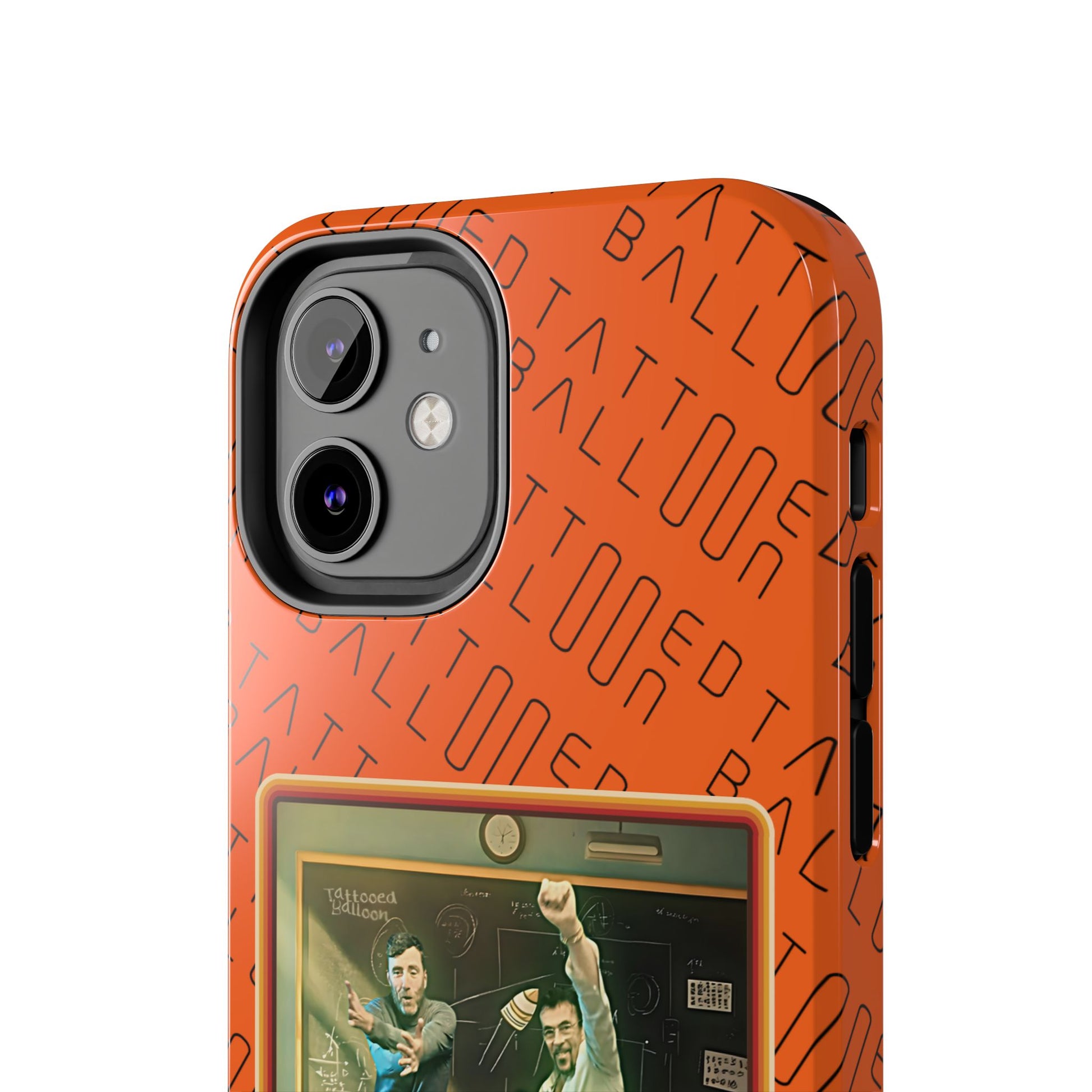 Hypersonic By Tattooed Balloon Now in the Palm of you hand!, Unique Phone Cover Orange