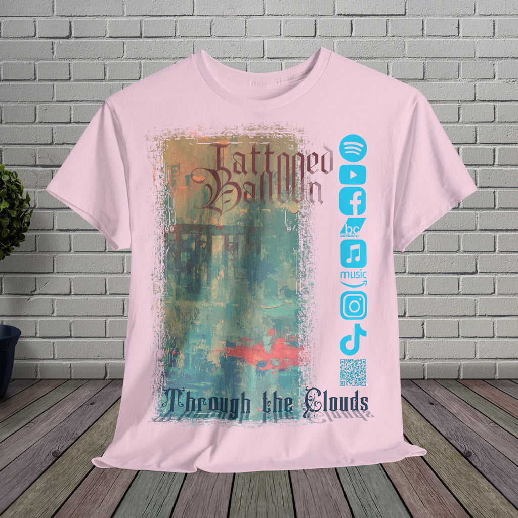 "Through The Clouds" Album Tee by Tattooed Balloon, Festival Apparel