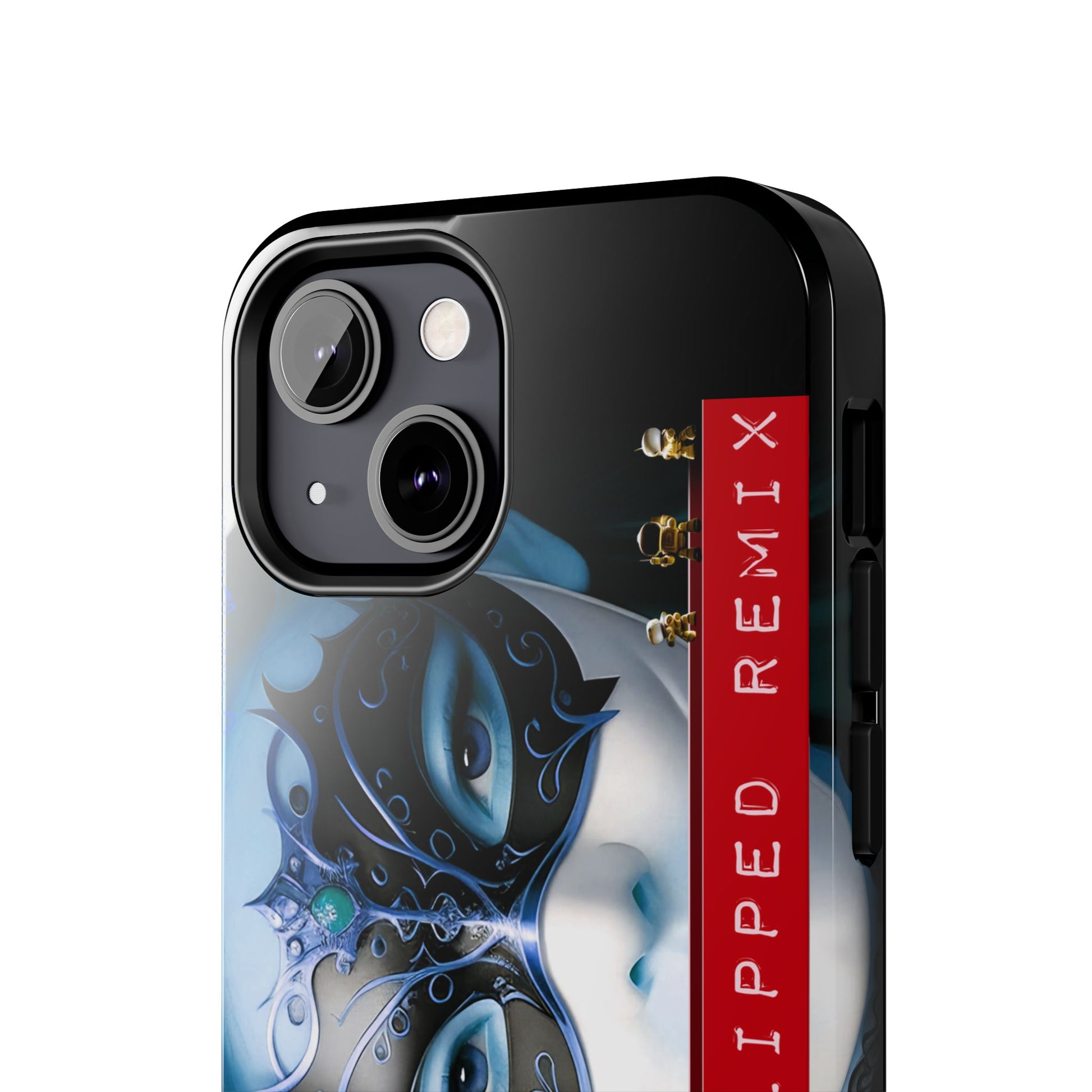 "Judith Darling" By Tattooed Balloon Now in the Palm of you hand!, Unique Phone Cover (Black)