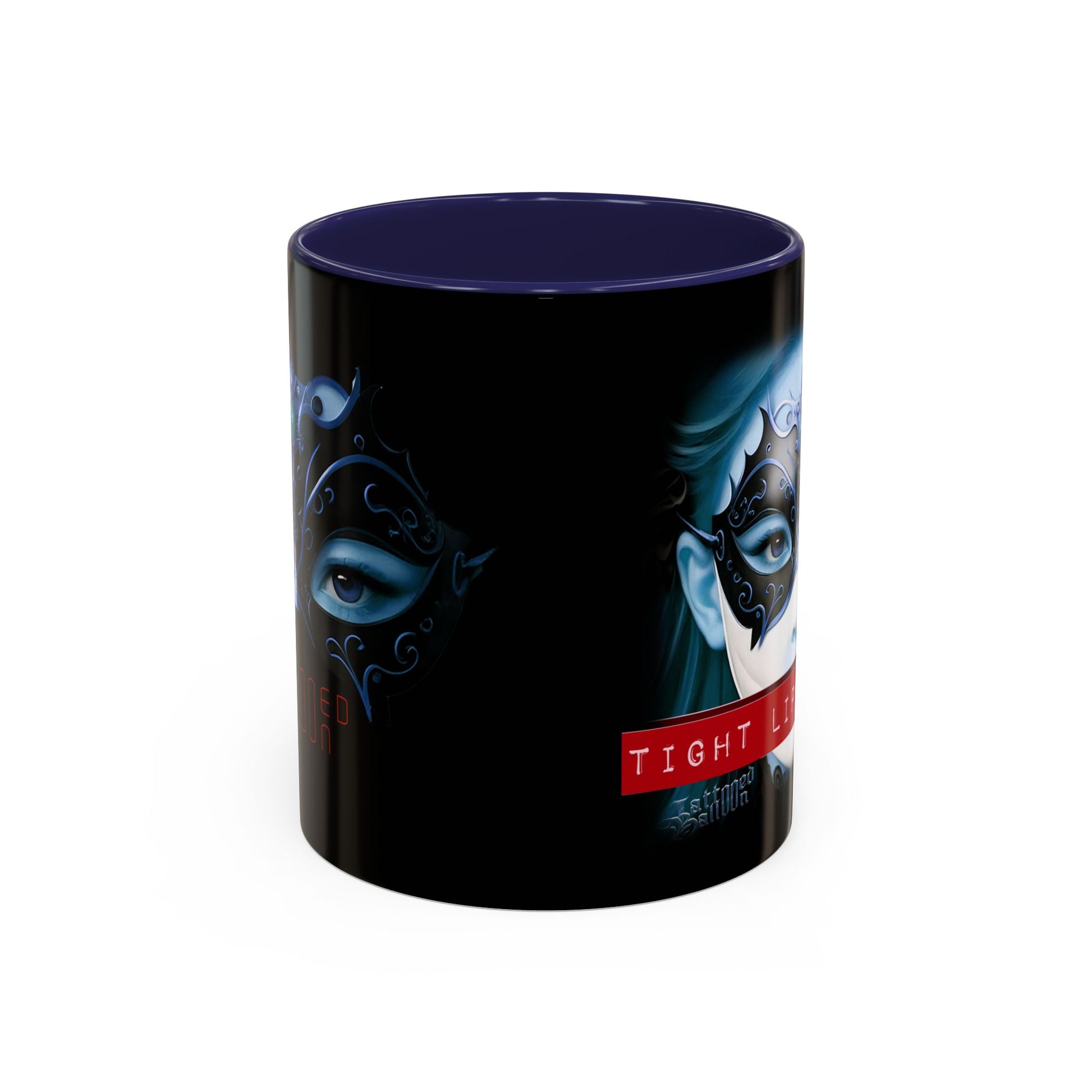 "Judith Darling" Mystical Masquerade Coffee Mug from Tattooed Balloon